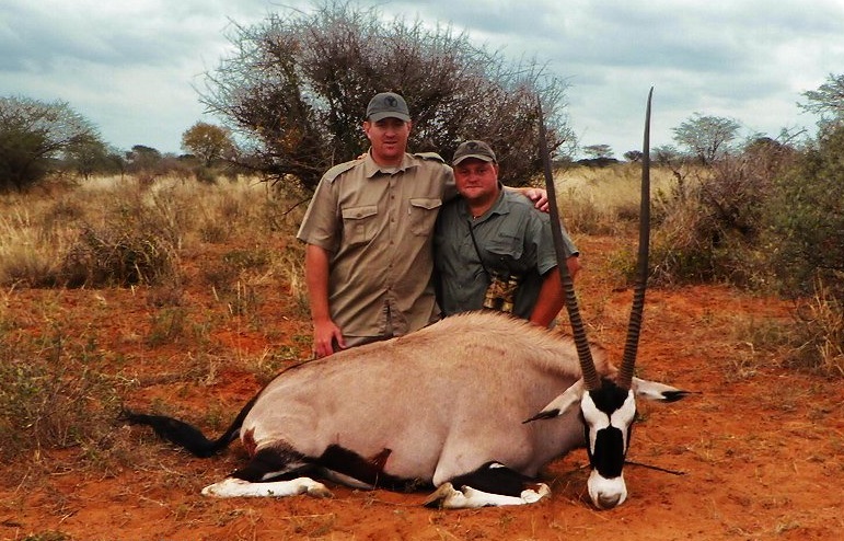 african plains game hunting safaris gemsbok